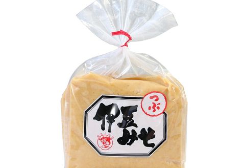 伊豆みそ つぶ 味噌 10袋 米糀味噌 米 大豆 発酵食品 麹 和食 調味料 粒味噌 国産 醸造 みそ汁 郷土料理 糀歩合 8割 糀米 三島市 静岡県