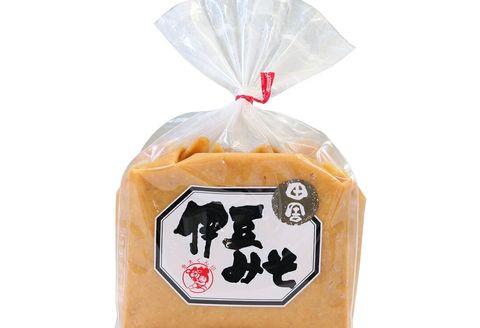 伊豆みそ 10袋 米糀味噌 発酵食品 麹 和食 調味料 国産 米麹 大豆 長熟成 手作り 減塩 おかず味噌 みそ汁 糀歩合8割 三島市 静岡県