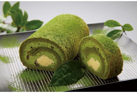 抹茶 ロールケーキ 2本 静岡 お茶 スイーツ お菓子 ふんわり しっとり 生地 甘納豆 和菓子 贈り物 ギフト デザート カフェ 抹茶スイーツ 手土産 おやつ 三島市 静岡県
