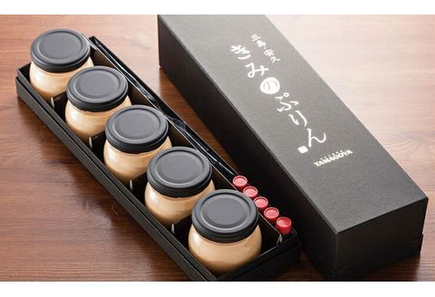 プリン きみのぷりん 5個入り スイーツ お菓子 濃厚 カラメル 三島ブランド 日の出たまご 卵 たまご デザート 洋菓子 おやつ 贈り物 ギフト 手土産 おうちカフェ 美味しい 絶品 とろとろ なめらか 口どけ クリーミー 懐かしい味 低温蒸し 自社工房 手作り 卵黄 和三盆糖 たまご専門店 三島市 静岡県