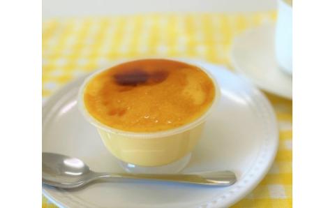 0009-40-07. 富士山朝霧高原たまご使用の「手造りプリン」6個セット