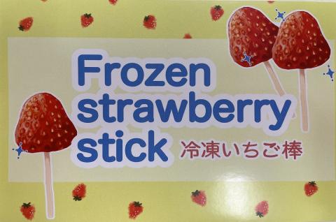 0019-40-02　れっどぱーる （富丘佐野農園） 冷凍いちご棒 20本