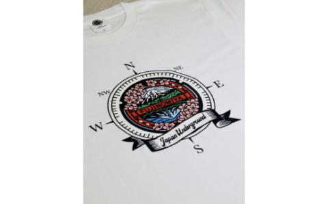 0014‐74‐02　富士宮市 マンホールＴシャツ（白）