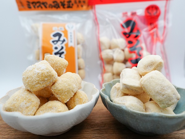 0008-86-02 ミマスヤ みそ玉 140g×3袋 & みそ玉落花生入 110g×2袋