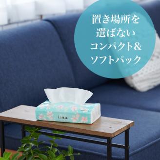 0023-10-03 エリエール i:na（イーナ）ソフトパックティシュー 150組10パック×10（100パック）