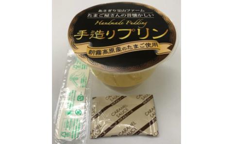 0015-40-10. 富士山朝霧高原たまご使用の「手造りプリン」12個セット