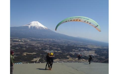 0040-07-01 パラグライダー タンデムコース 1名様招待券 スカイ朝霧