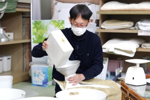 0100-51-01. 抗ウイルス生地を利用！　オリジナルオーダー枕「ぐうすけ」