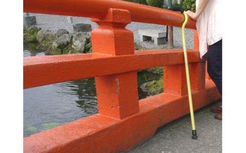 0020-18-06. 高強度マグネシウム合金杖　フラミンゴ２