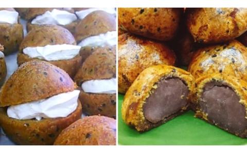 0013-40-05. 藤太郎本店　あげまんじゅう＆アイスのあげまんじゅう（10個×2種）