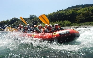 0050－04－02. 富士川ラフティングツアー　ペア（2人）招待券