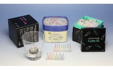 0015－01－03．安全ローソクと完全燃焼の特許燭台　セット