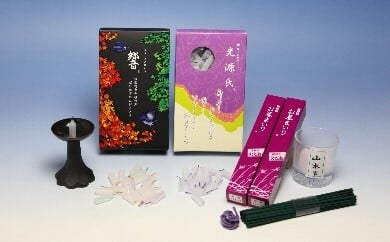 0015－01－02．特許燭台・安全ローソクとお墓参り品　セット