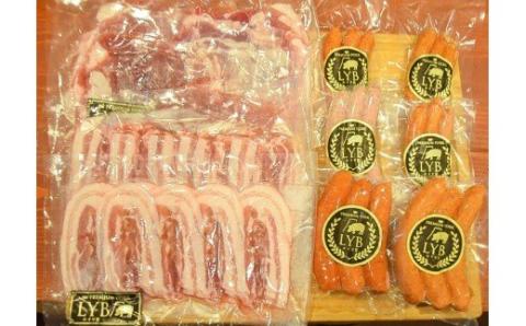 0036-12-02　ルイビ豚　しゃぶしゃぶ＆ソーセージセット