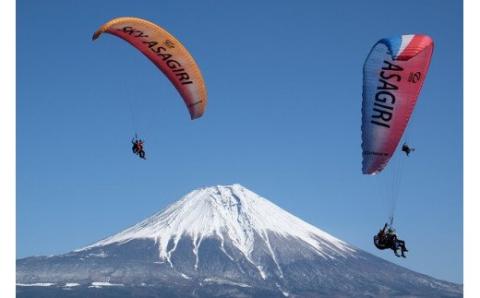 0040-07-01 パラグライダー タンデムコース 1名様招待券 スカイ朝霧