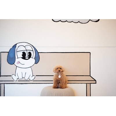 「doggys伊豆城ヶ崎」で使える全室5部屋まるまる一棟貸し切りご宿泊券　1泊2日