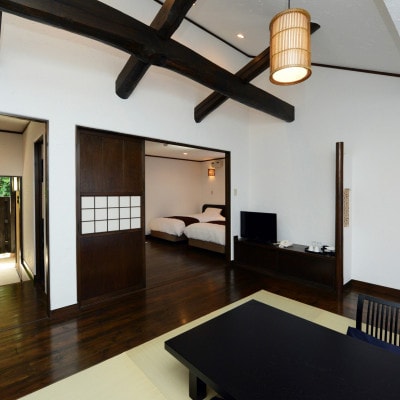 伊東遊季亭川奈別邸 露天風呂付き客室で温泉を満喫 ペア宿泊券(1泊2食付)