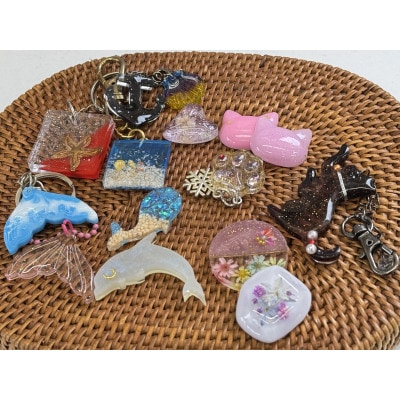 静岡県伊東市【奏の森リゾート】奏の森Resorts内モリノオトのレジンクラフト体験60分(2名様)