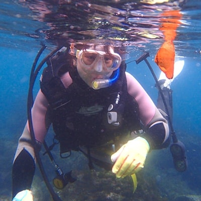 伊東・城ヶ崎の海で【2ビーチファンダイブ】ジオパークの海中世界をご案内!