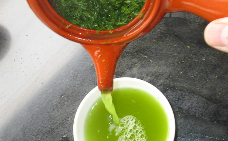 お茶 高級煎茶 あさみどり 100g×5 ミル芽 厳選 ブレンド 日本茶 煎茶 味わい深い すっきり 甘み 上品 旨味 柔らかな香り コク 贈り物 ギフト プレゼント 島田市 静岡県