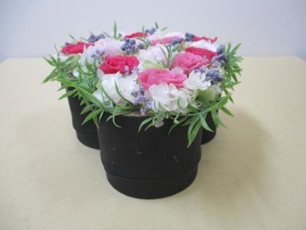 富士のかぐや姫 竹取ハートブーケ（プリザーブドフラワーブーケアレンジメント）(1879)