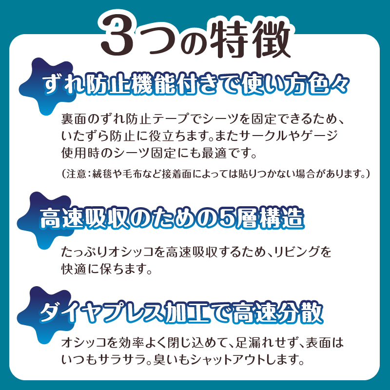 ネオシーツGX+ずれ防止テープ付き ワイド [sf002-307]