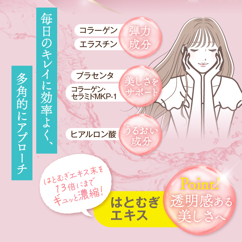 DHC なめらかハトムギplus30日分 2ヶ月分セット [sf014-007]