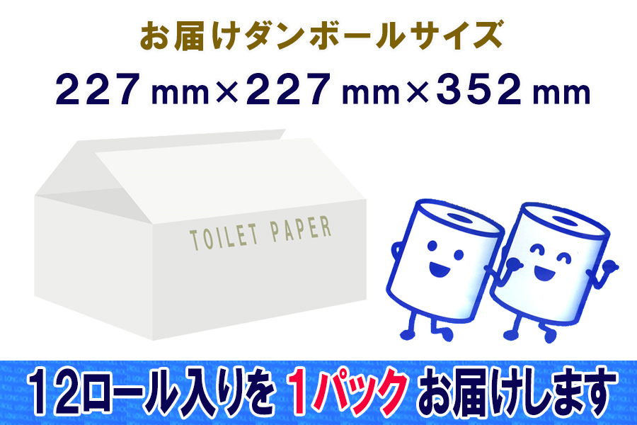 トイレットペーパー シングル 12個 1パック 長巻きロール 日用品 消耗品 備蓄 [sf077-051]
