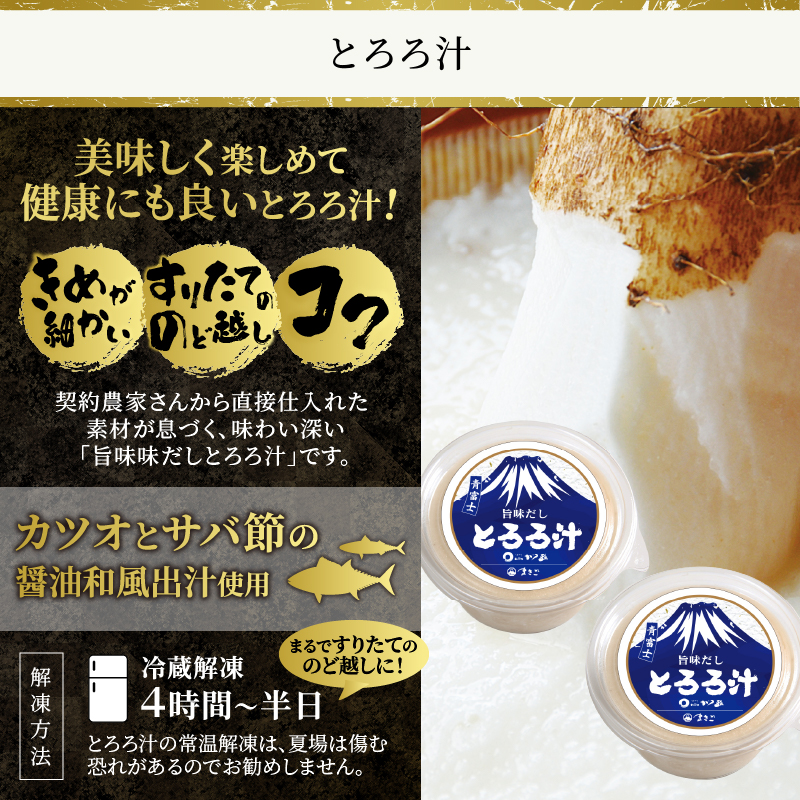 冷凍 活〆 鰻蒲焼き2人前・とろろ汁2個セット [sf095-004]