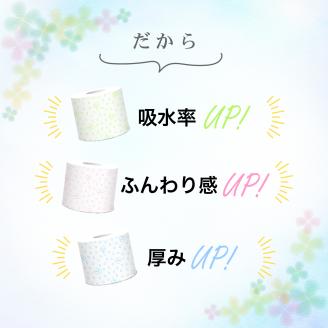 シルキークローバーブルー　トイレットペーパー１２Rダブル [sf023-003]