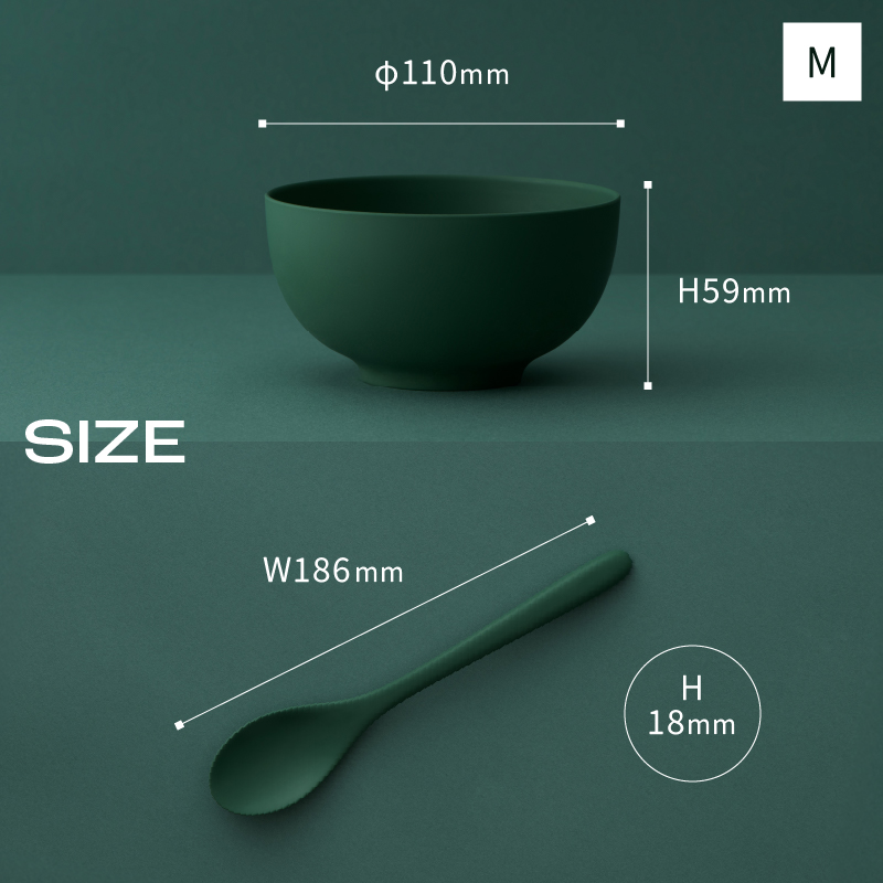 Owan M & Spoon 2PCS [sf097-001]