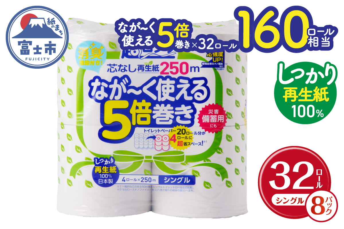 ペンギン芯なし超ロング250ｍ4Ｒシングル32個 [sf002-243]