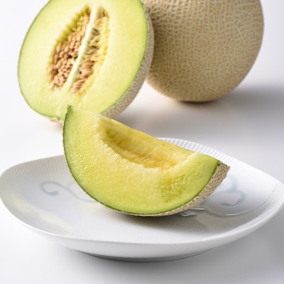 高級静岡温室マスクメロン大2個入(化粧箱入)【配送不可地域：離島・北海道・沖縄県】