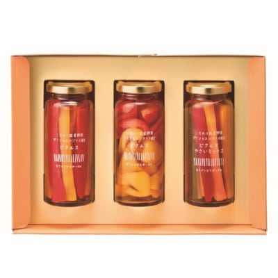 プリンセスパプリカ極甘のピクルスのセット 3本入り