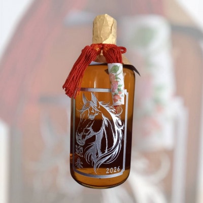 彫刻干支ボトル　ザ　スランジバー　ウイスキー　37度　2026年　午年　700ml