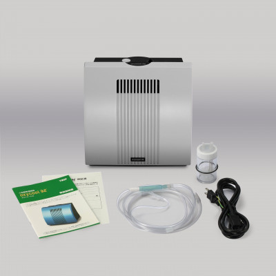 小型酸素発生器「オキシクール32」エントリーグレード メタリックシルバー【配送不可地域：沖縄県】