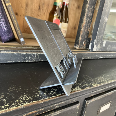 【インダストリアル】アイアン万年カレンダー(スタイリッシュ)