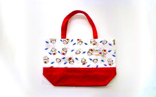 しっぺいセット(トートバッグ、サコッシュ、マスク)【赤】