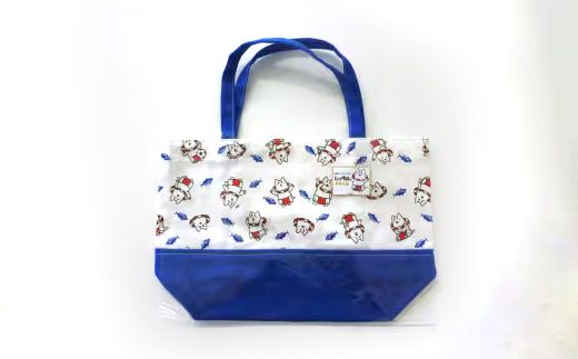 しっぺいセット(トートバッグ、サコッシュ、マスク)【青】