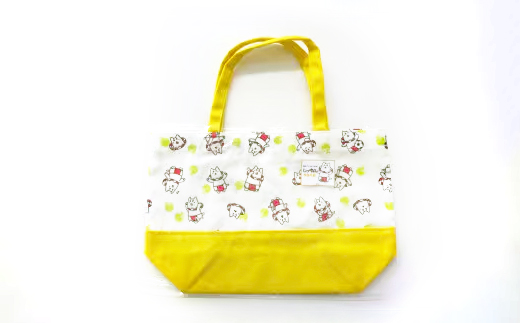 しっぺいセット(トートバッグ、サコッシュ、マスク)【黄】