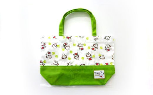 しっぺいセット(トートバッグ、サコッシュ、マスク)【緑】