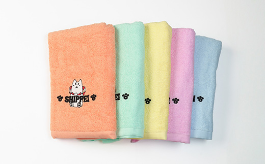 しっぺいタオル10枚セット(カラーランダム)