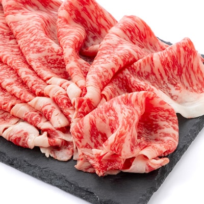 【食通の静岡牛】 ローススライス　500g　すき焼き・しゃぶしゃぶ 【配送不可地域：離島】