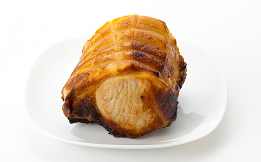 肉のプロが作った秘伝の味　手作り国産豚大判やわらかロース焼豚　400g×1本【配送不可地域：離島】