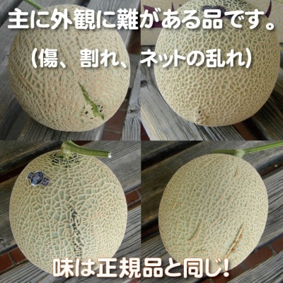 【毎月定期便】【高級メロンの訳あり品】アローマメロン1玉　全7回【配送不可地域：離島・北海道・沖縄県】