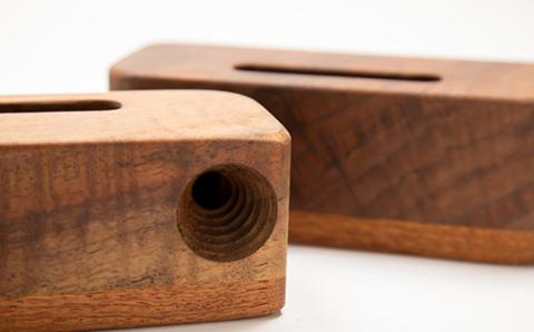 木製スピーカー「俺のバズーカ」