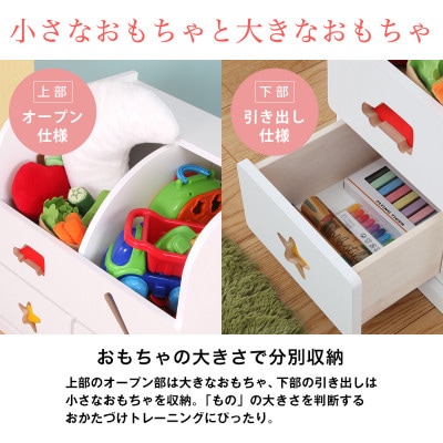 おかたづけしたくなる　おもちゃ箱(男の子用)　TSO-59MBW