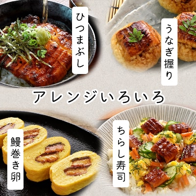 浜名湖・うなぎのたなかのふっくら柔らか♪国産うなぎカット蒲焼(中)3枚(小)7枚※合計655g程度【配送不可地域：離島】