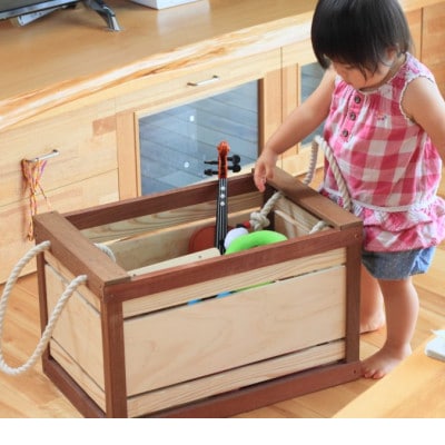 キャンプ道具箱