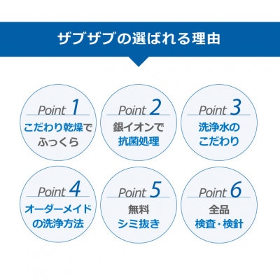 丸八真綿 羽毛布団　ザブザブ丸洗いクリーニング　1枚